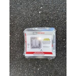 Taymac Mm1410c 2 Gangs -Gang Vertical Weatherproof Cover, ,Polycarbonate